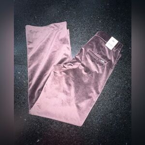 🎉HOST PICK🎉  NWT LEVI’S PLUM VELVET WIDE LEG BAGGY PANTS SZ 27